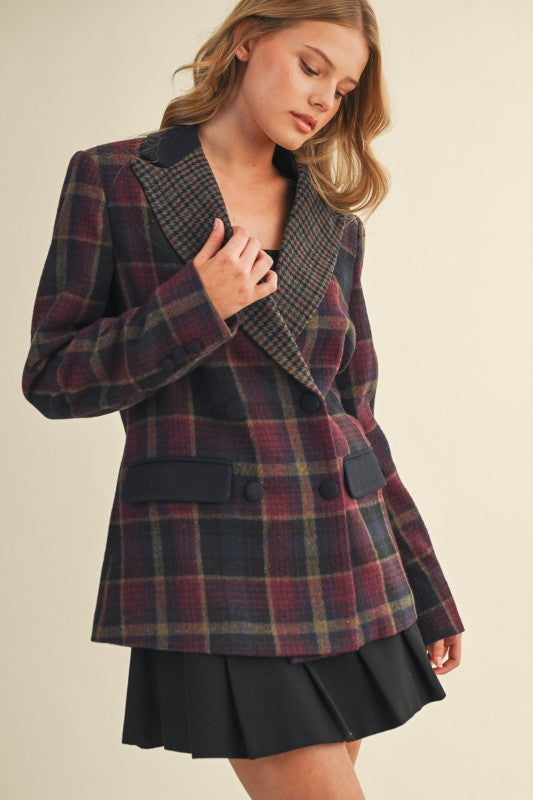 Bowie Plaid Blazer