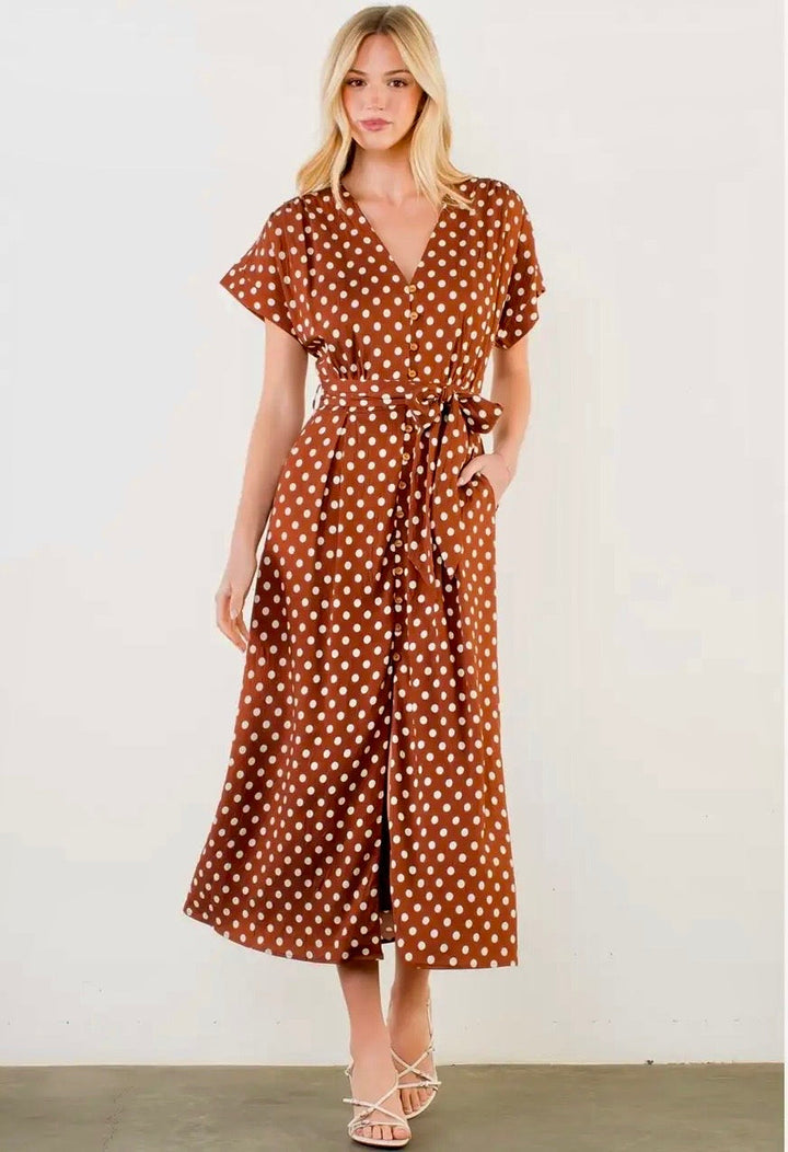 Lennox Polka Dot Dress