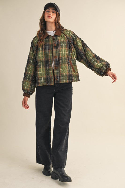 Devon Plaid Jacket