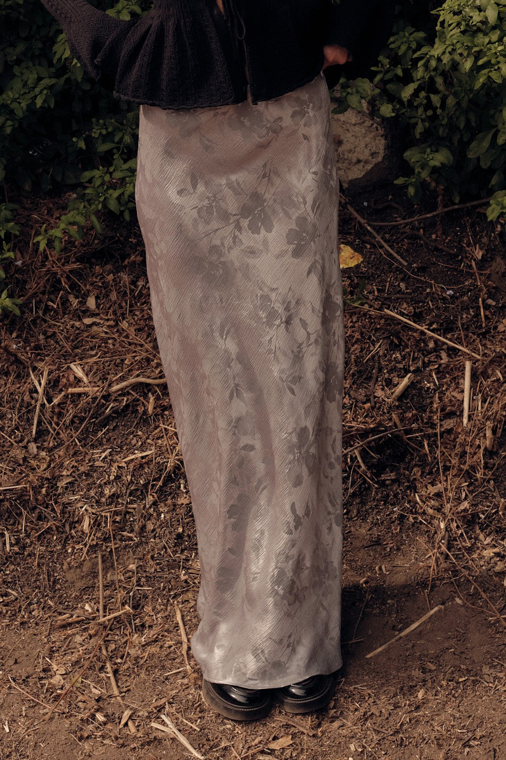 Darla Satin Maxi Skirt