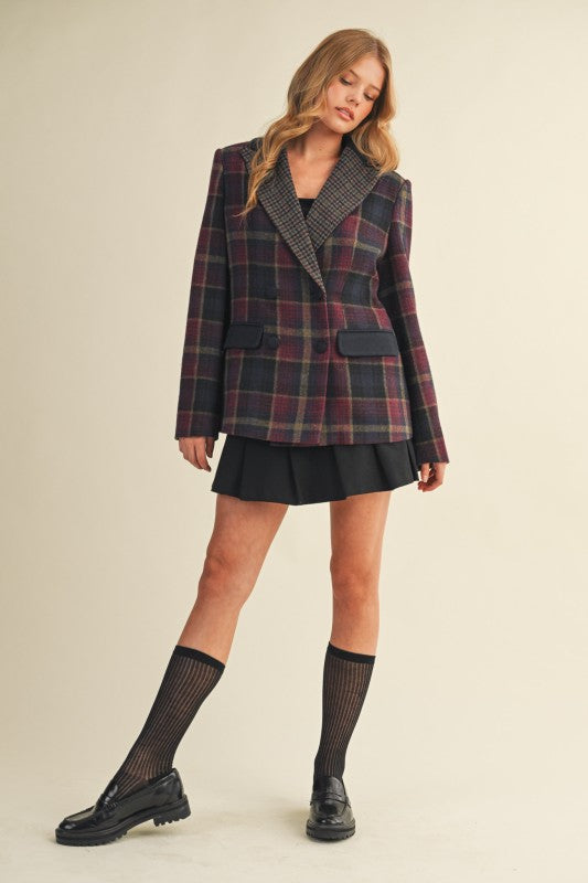 Bowie Plaid Blazer