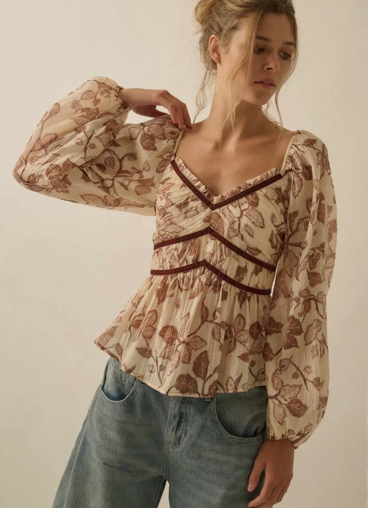 Clara Babydoll Top