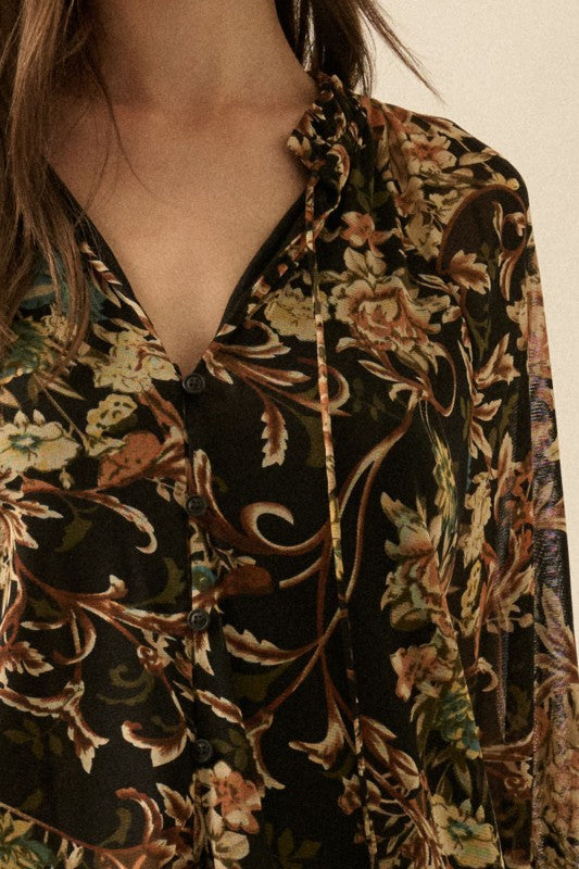 Mandy Floral Top
