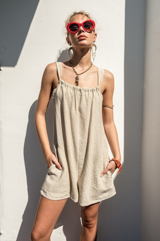 Rio Woven Romper