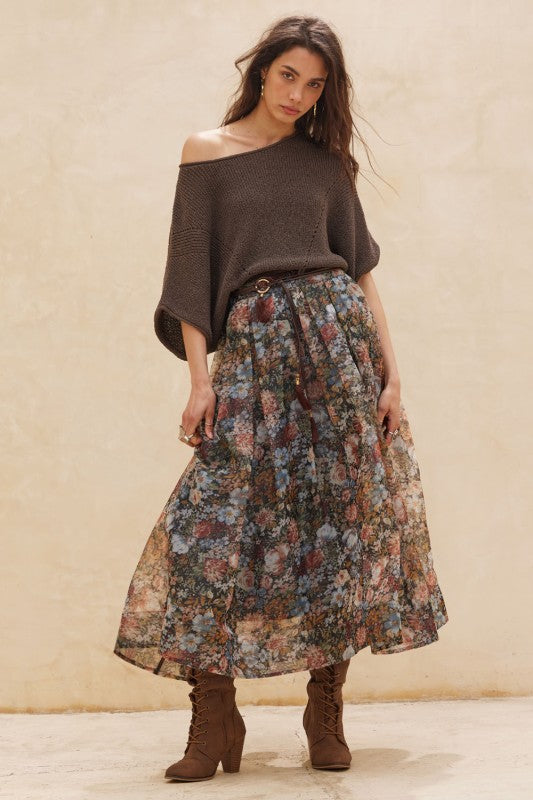 Olivia Ribbed Knit Sweater