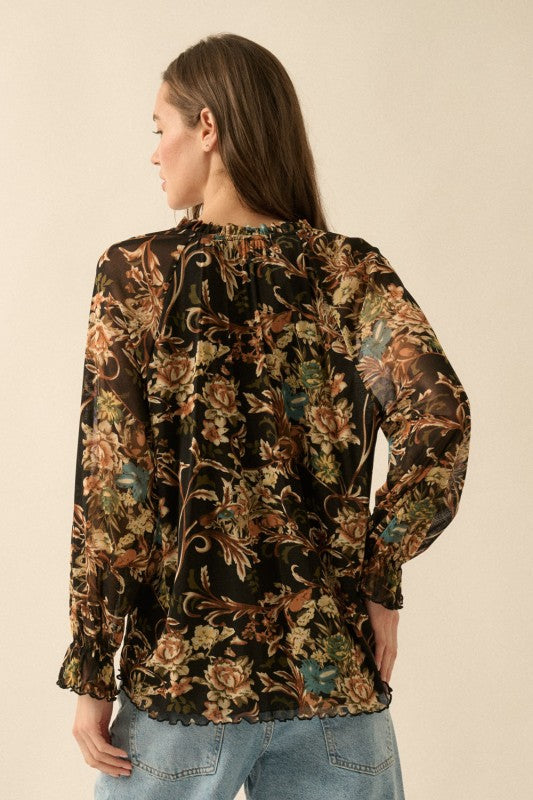 Mandy Floral Top