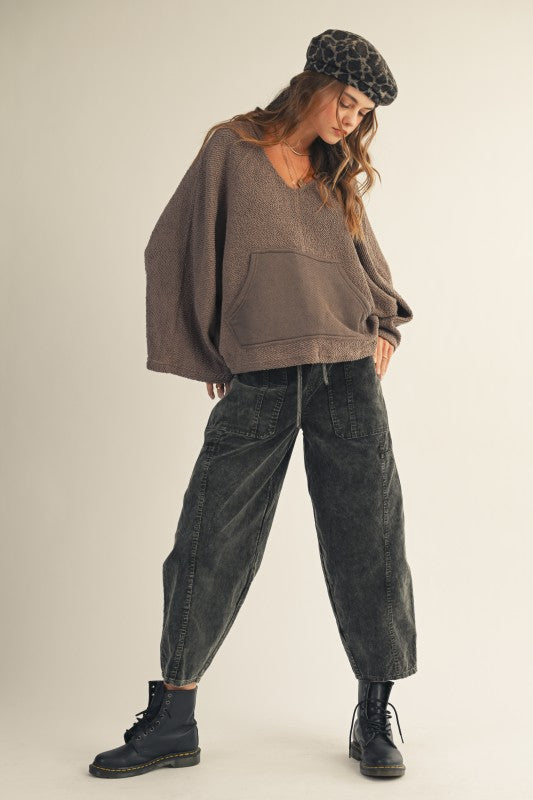 Sissy Vintage Washed Hoodie Top