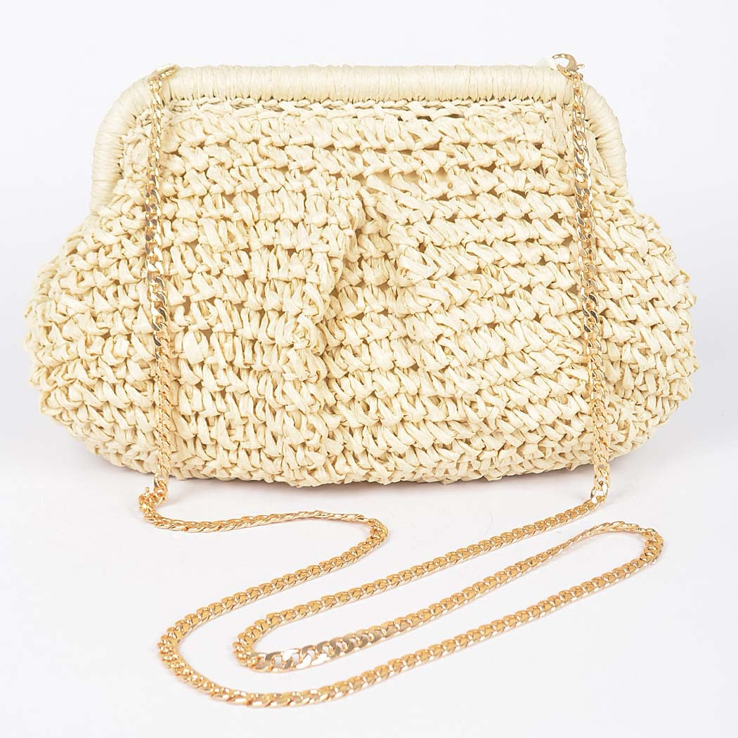Braided Clutch Crossbody