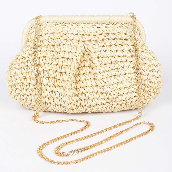 Braided Clutch Crossbody