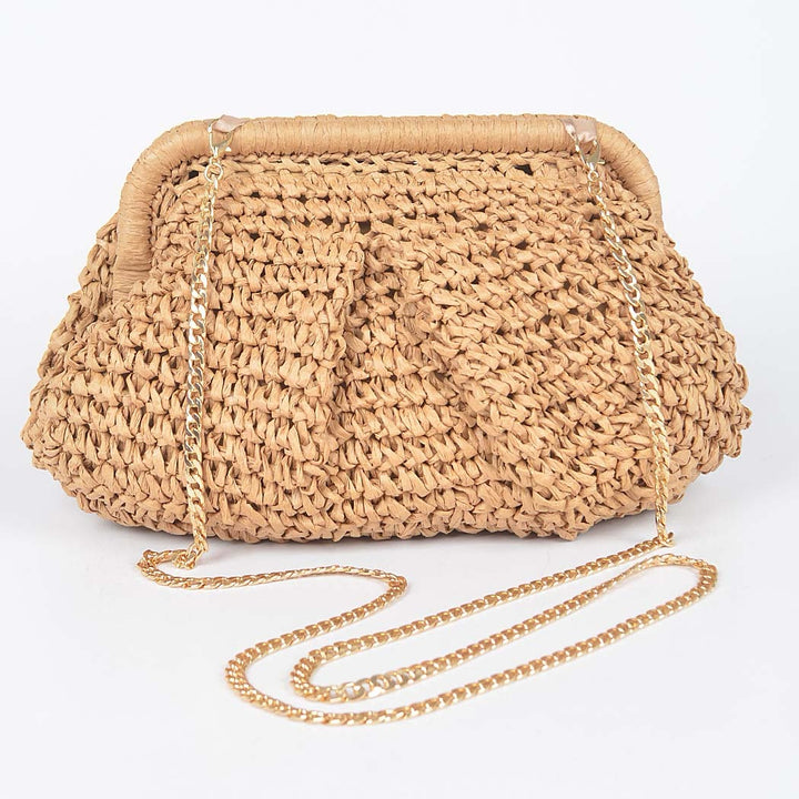 Braided Clutch Crossbody