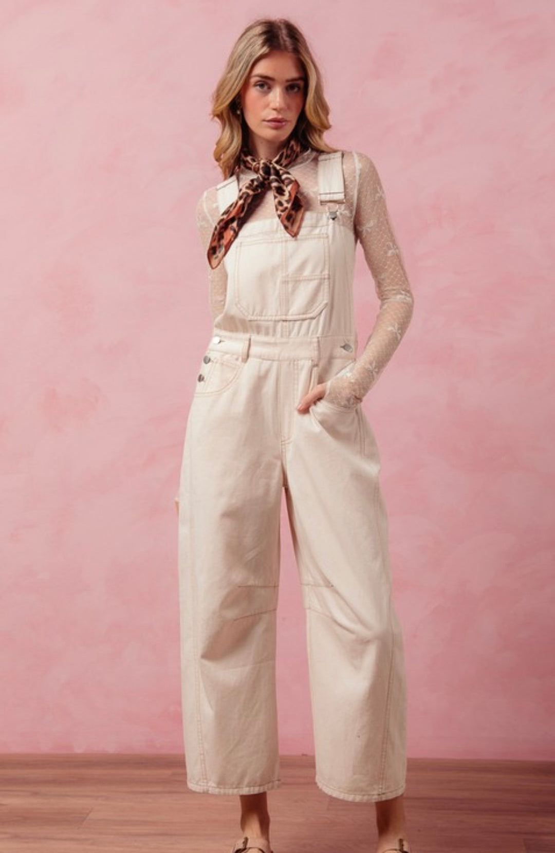 Vintage Barrel Overalls