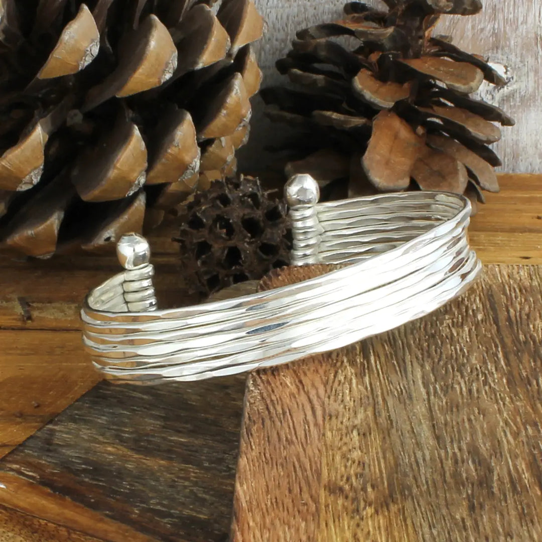 Hammered Cuff