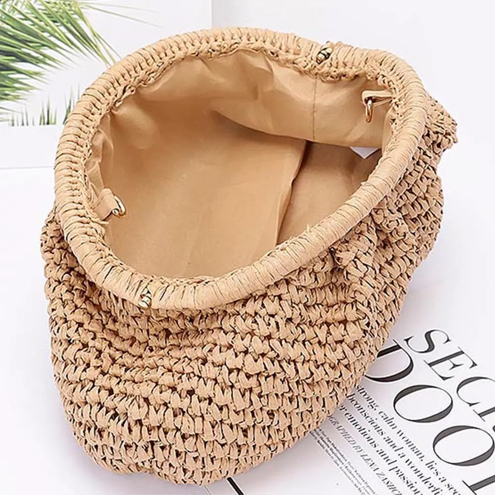 Braided Clutch Crossbody