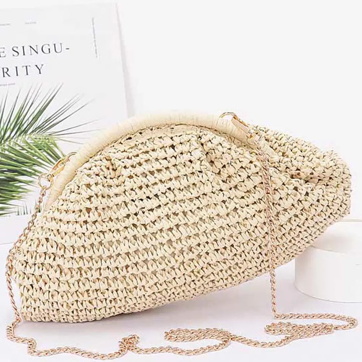 Braided Clutch Crossbody