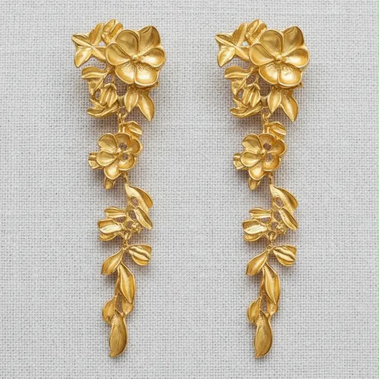May Flower Earrings