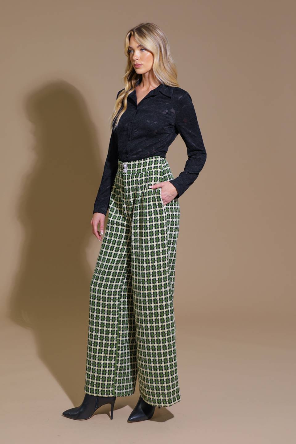 Stella Tweed Pants