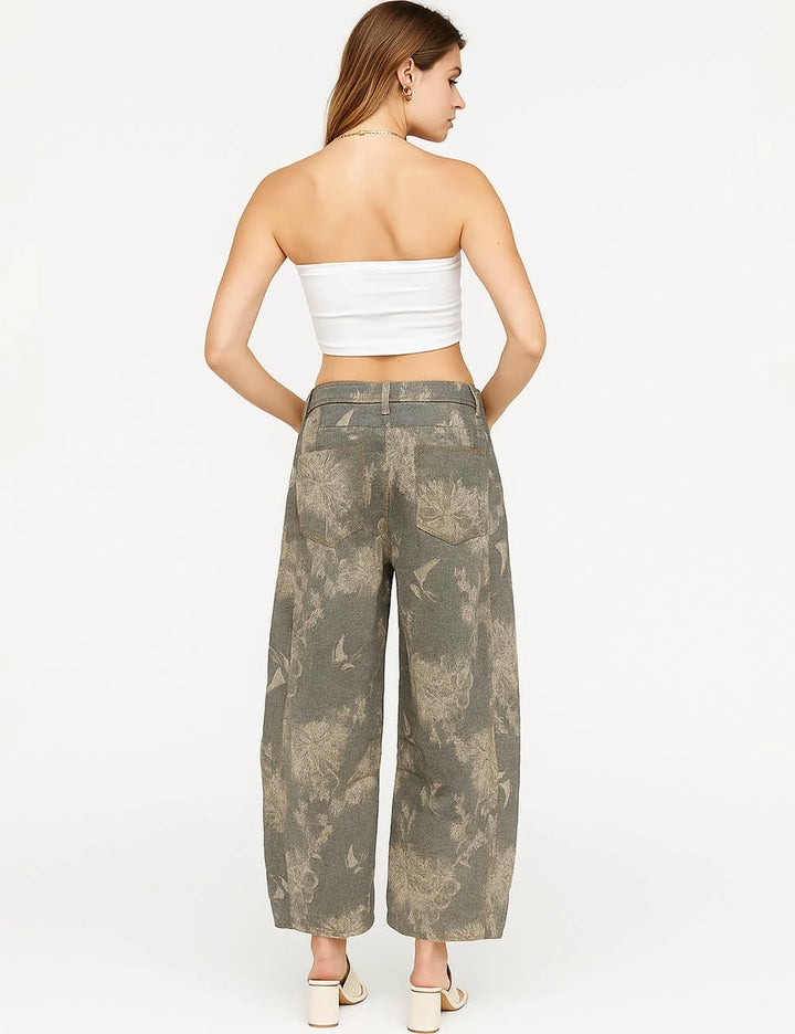 Lilibet Flora Barrel Pants