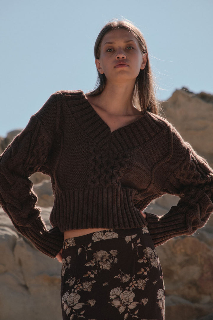 Kai Cable knit Sweater