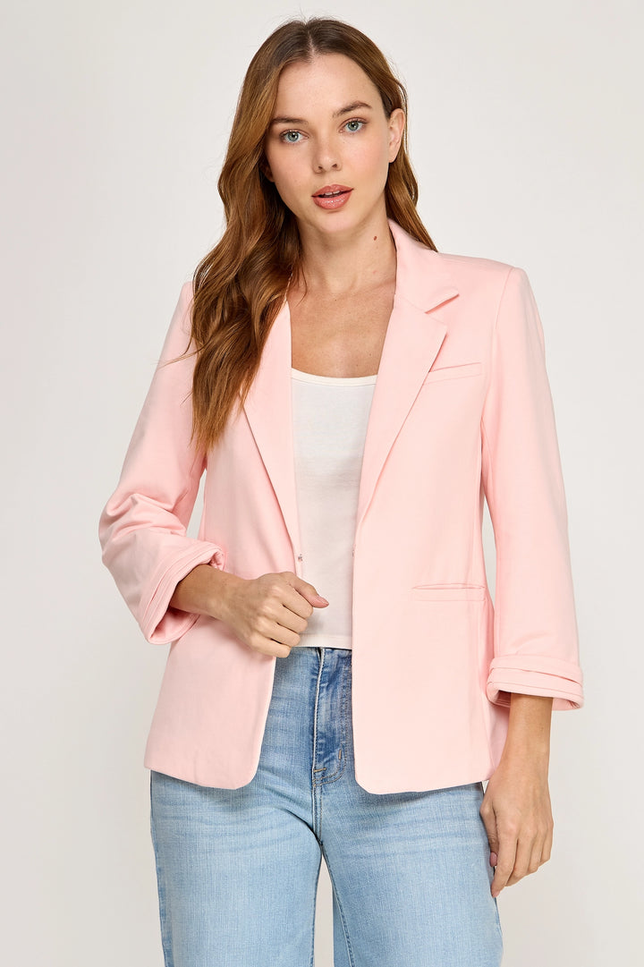 Brielle Open Front Blazer