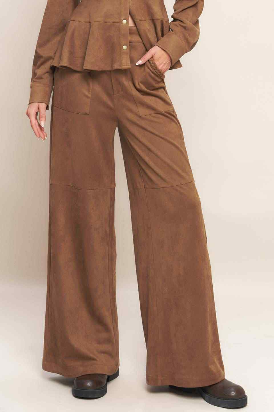 Refined Impressions Suede Pants