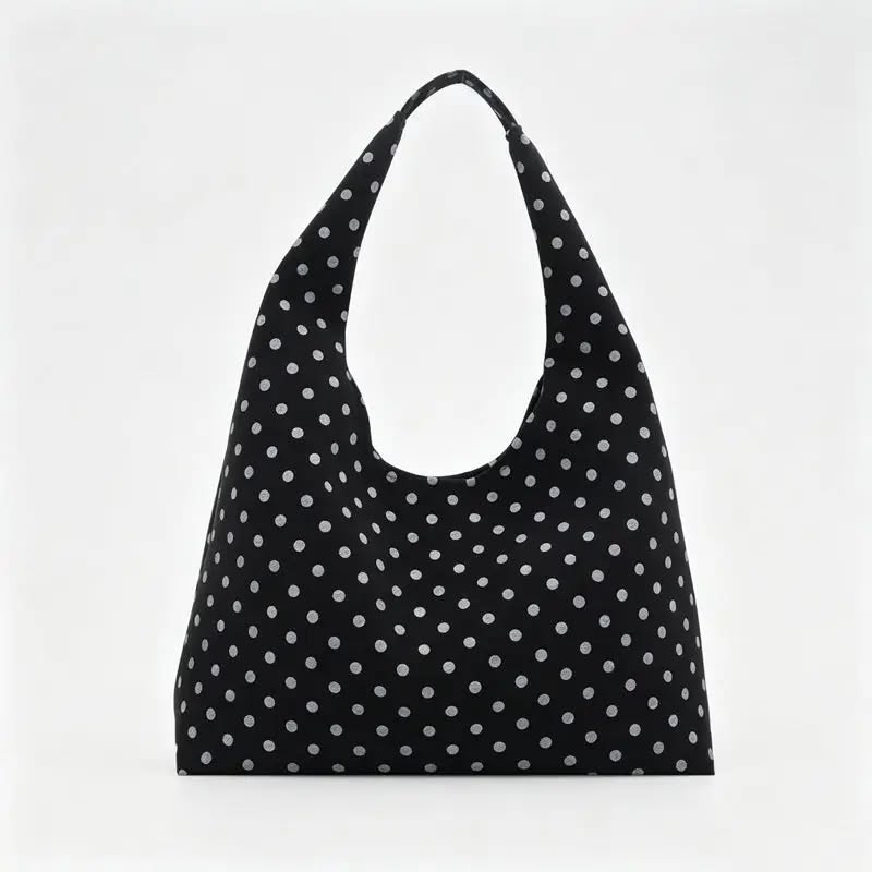 Polka Dot Hobo Bag