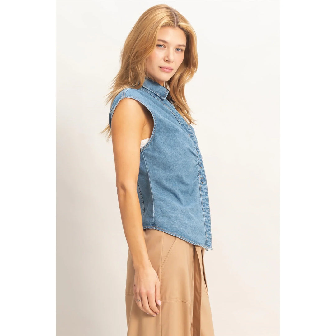 Talia Denim Shirt