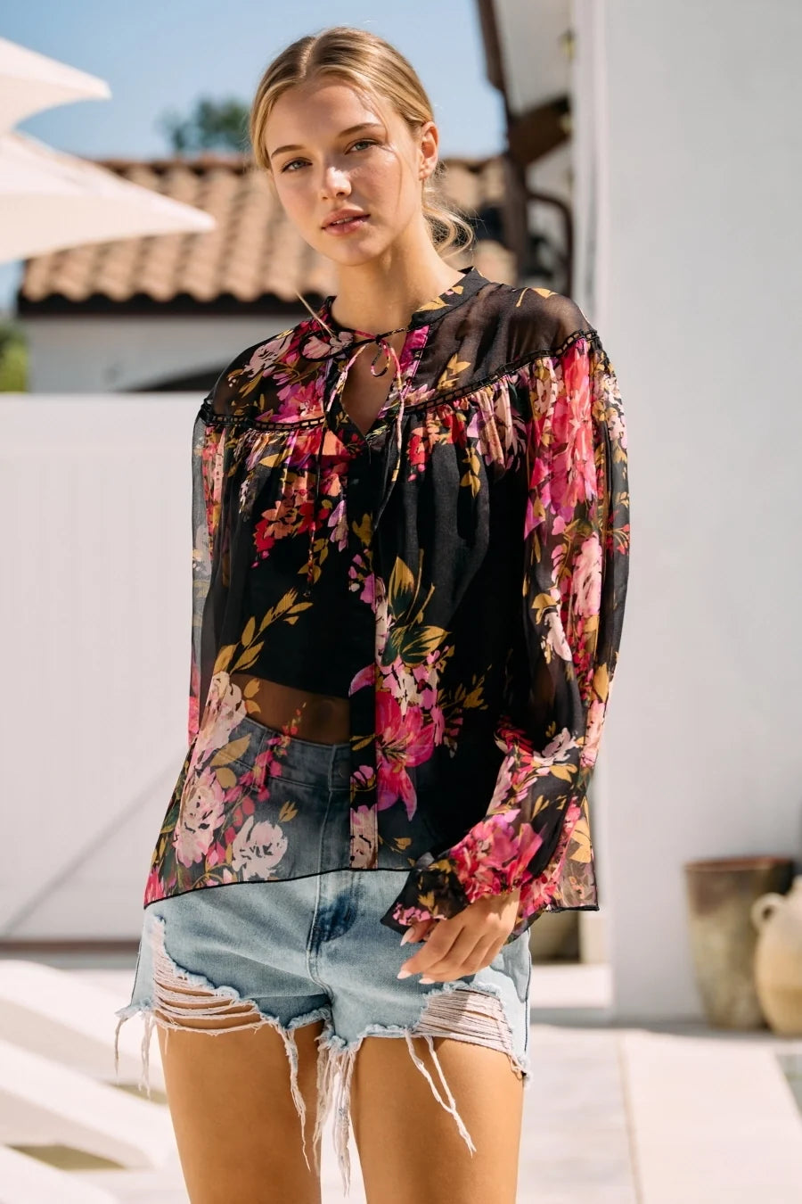 Charlie Floral Blouse