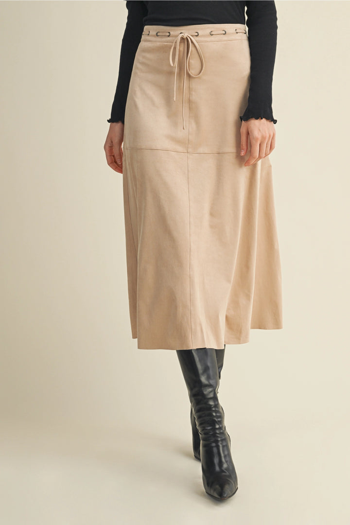 Aurelia Suede Midi