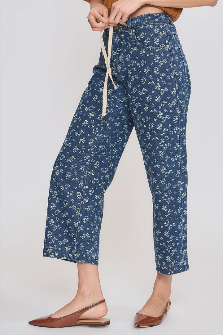 Daisy Tie Front Jeans