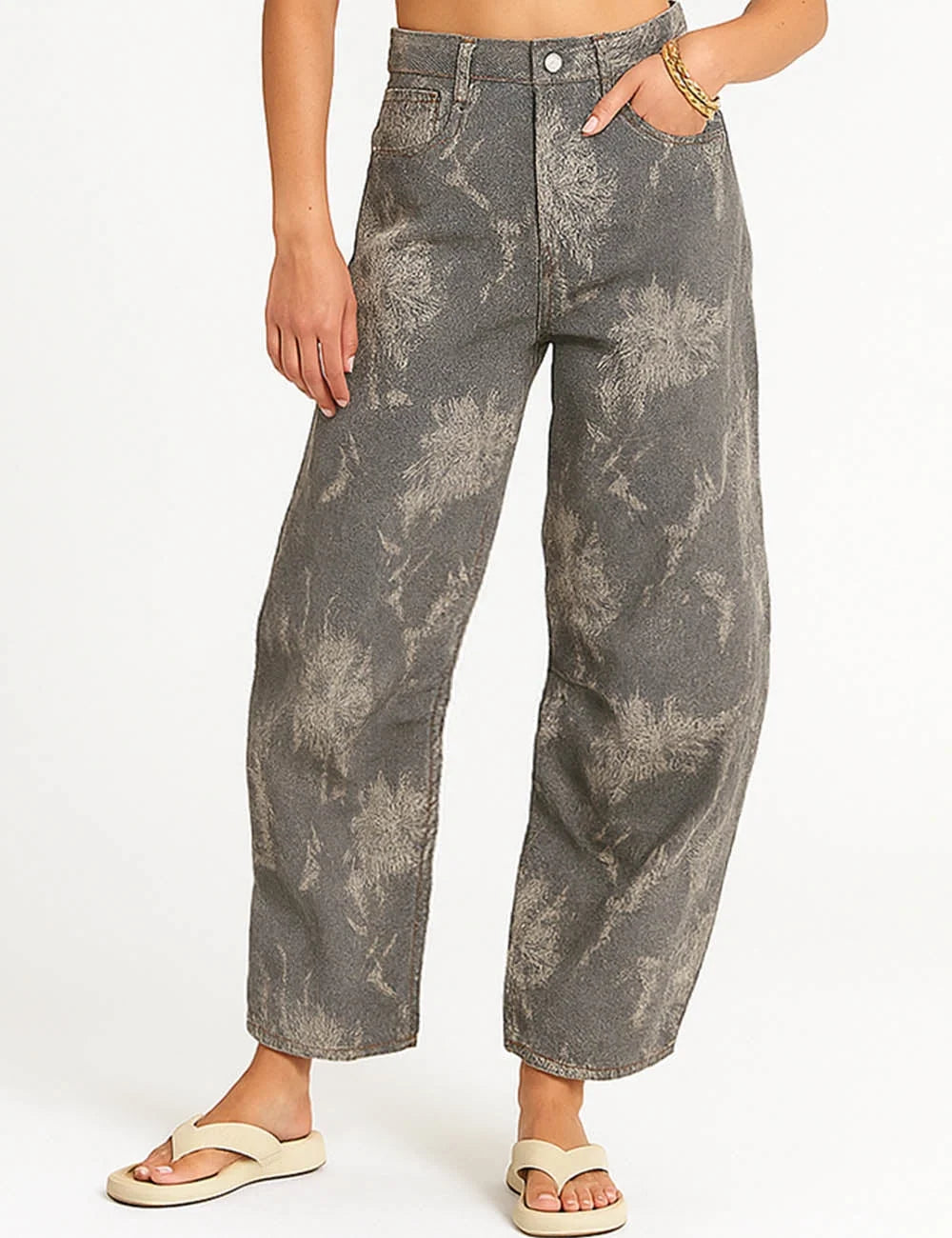 Lilibet Flora Barrel Pants