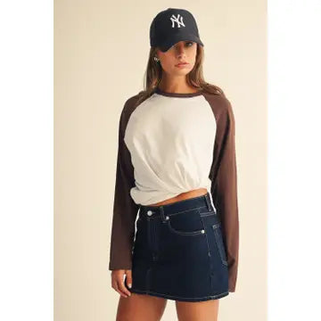 Drew Baseball Tee