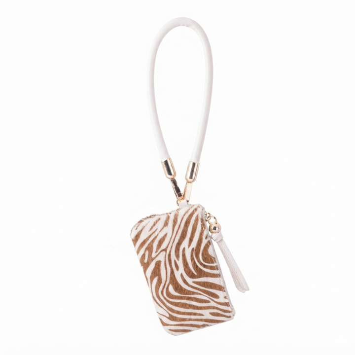 Safari Wristlet Zip Pouch