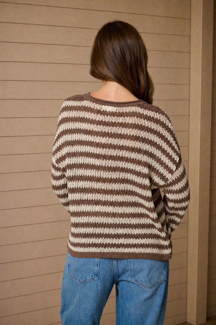 Paula Stripe Sweater