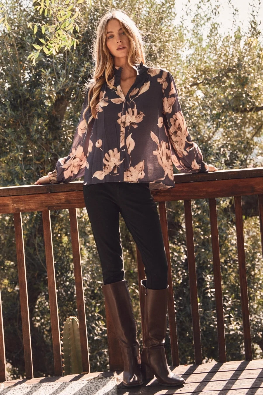 Audrey Floral Blouse