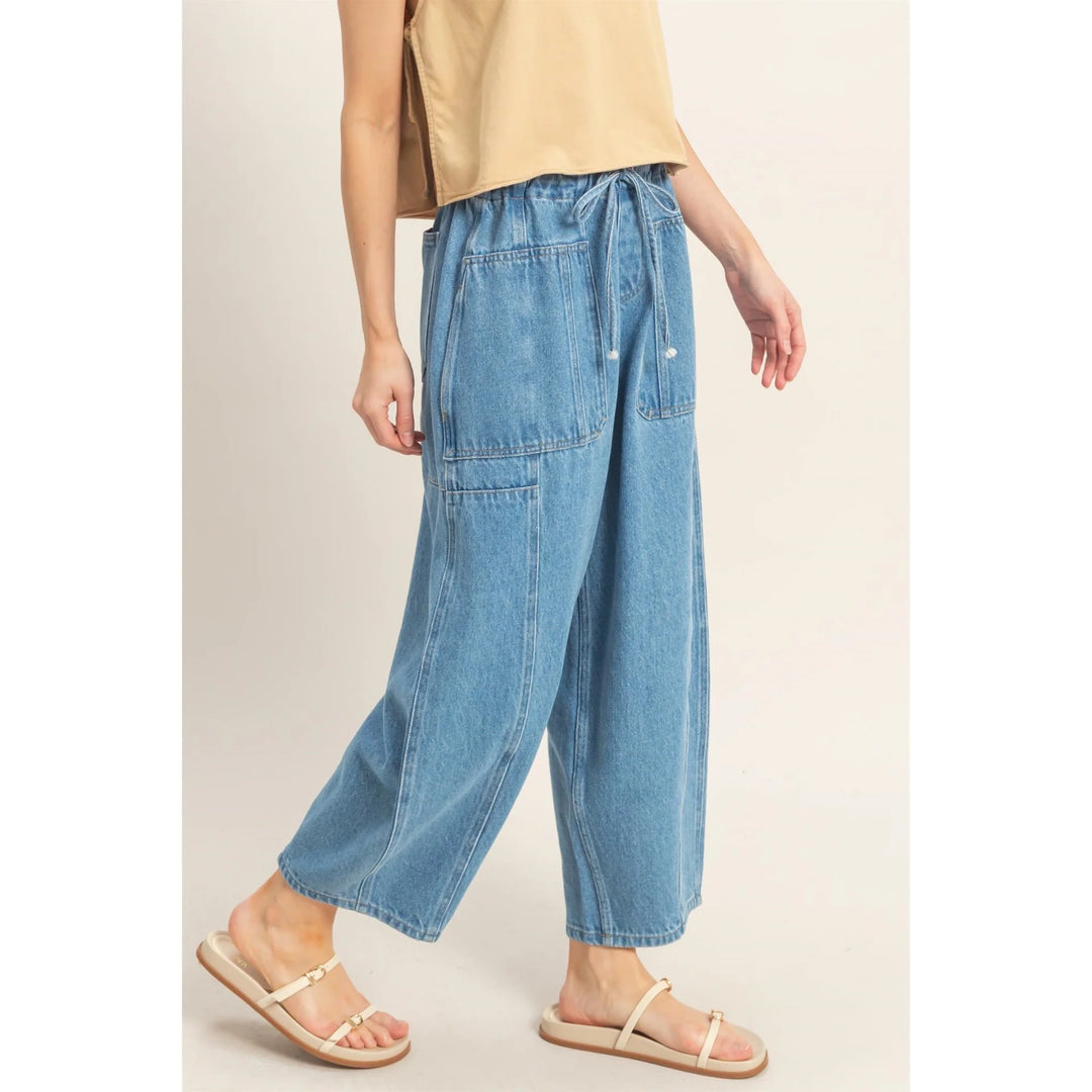 Holly Oversized Pocket Denim