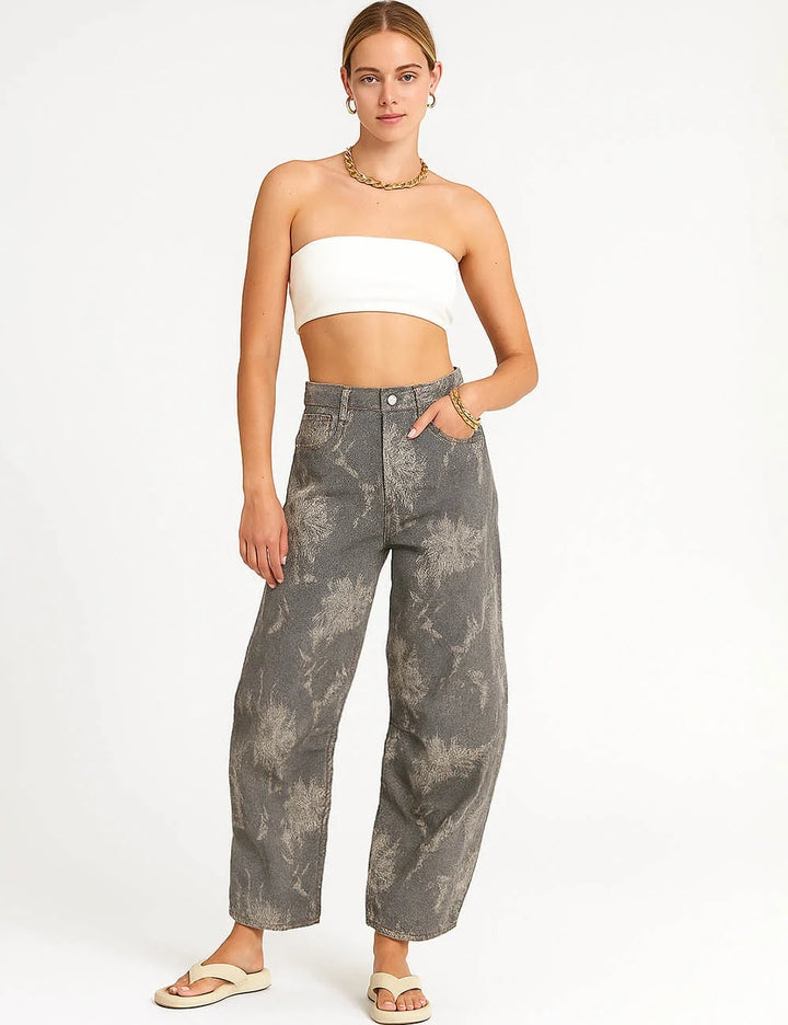 Lilibet Flora Barrel Pants