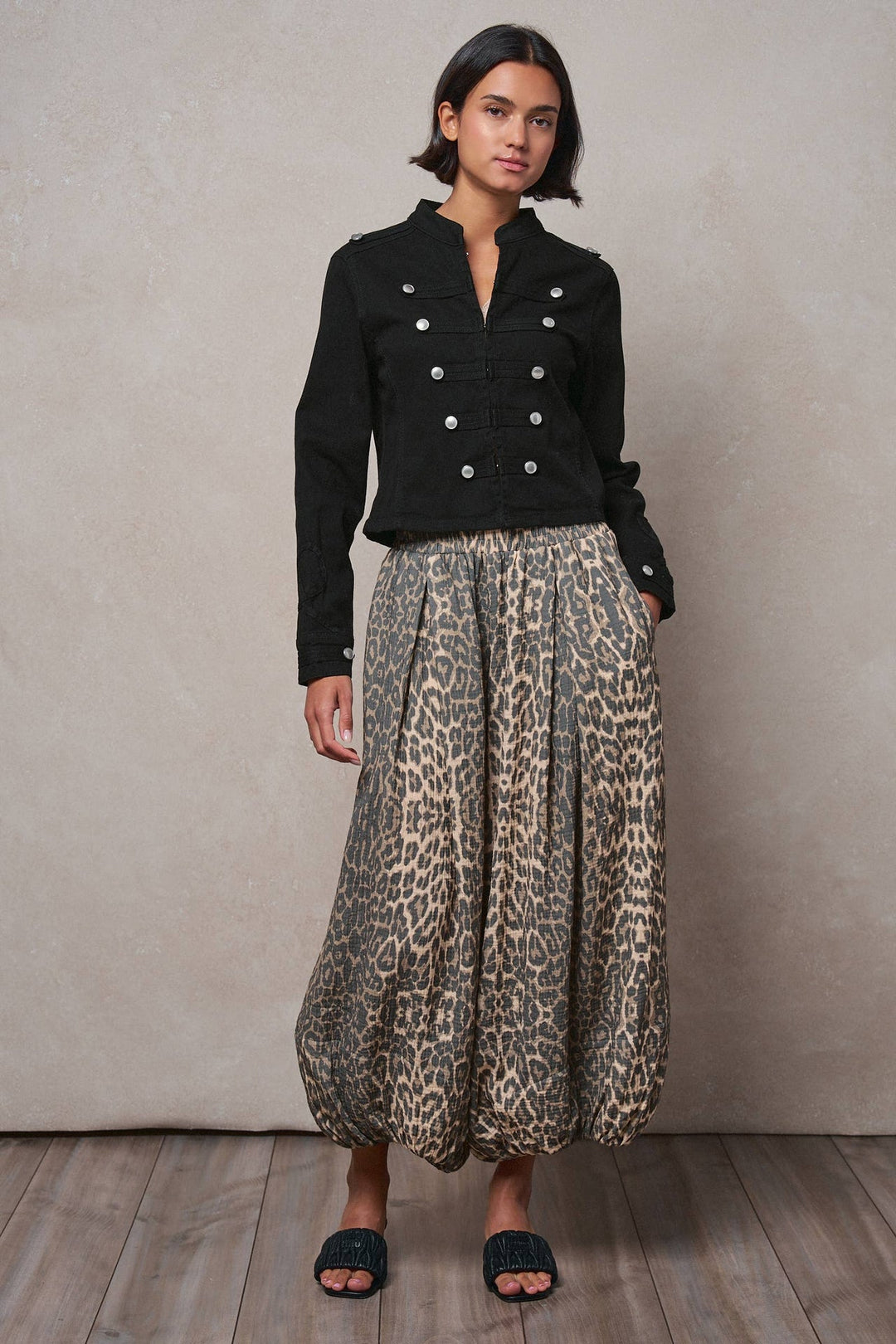 Cory Leopard Balloon Pants
