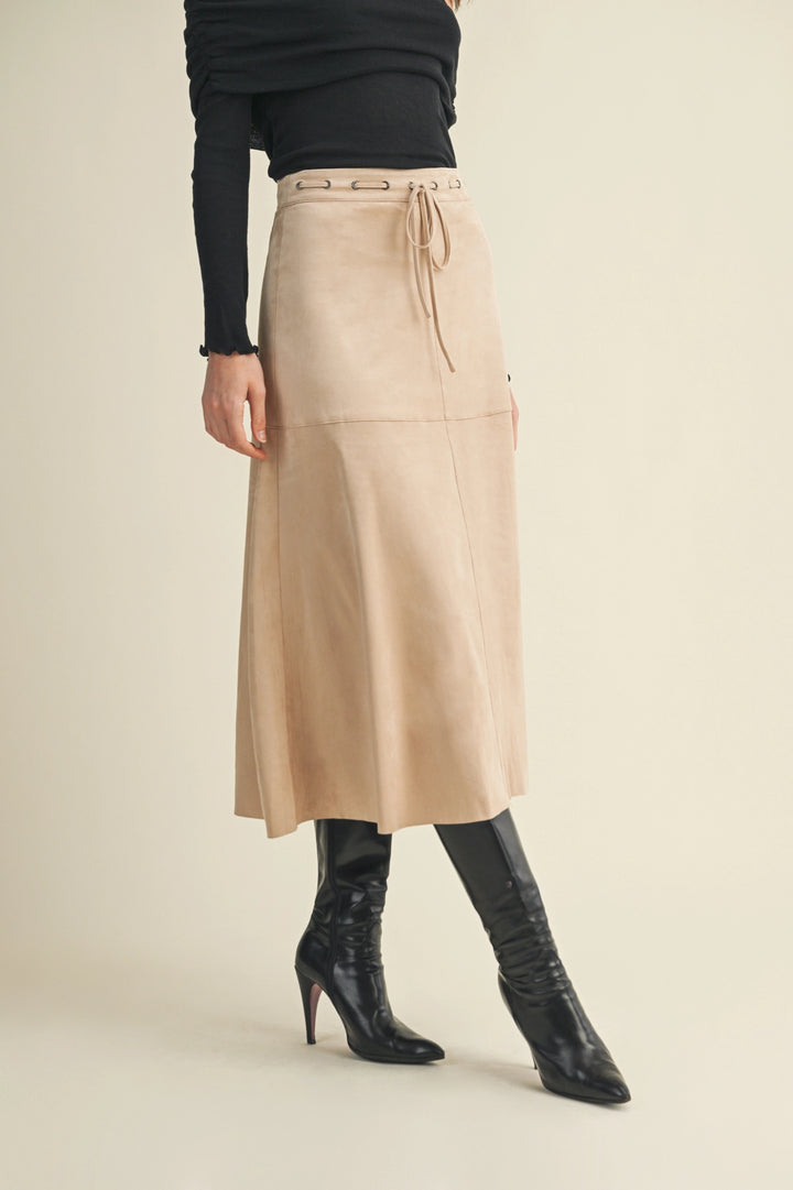 Aurelia Suede Midi