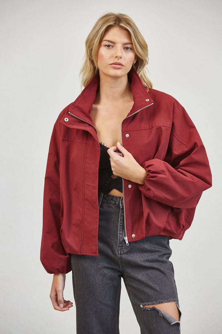 Harper Funnel Neck Jacket