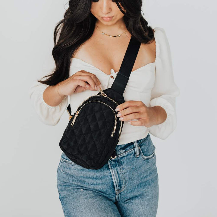 Quilted Crossbody Bag