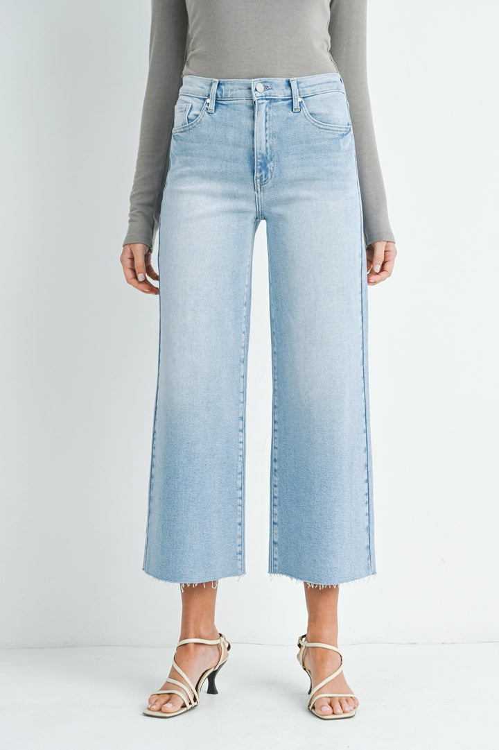 Scissor Cut Wide Leg