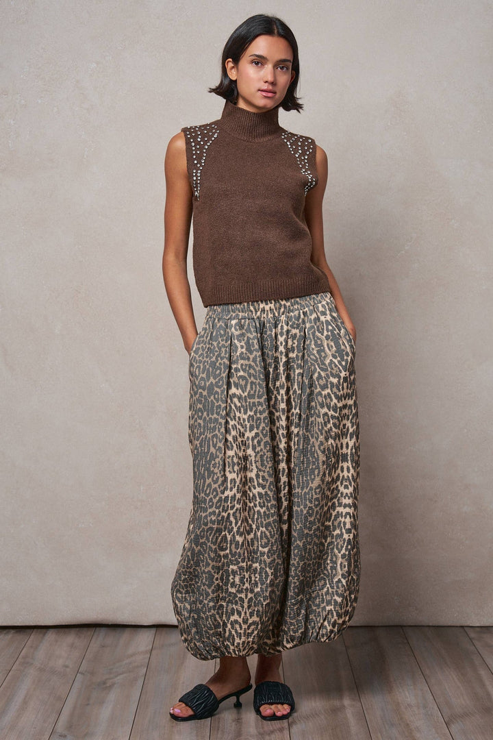 Cory Leopard Balloon Pants