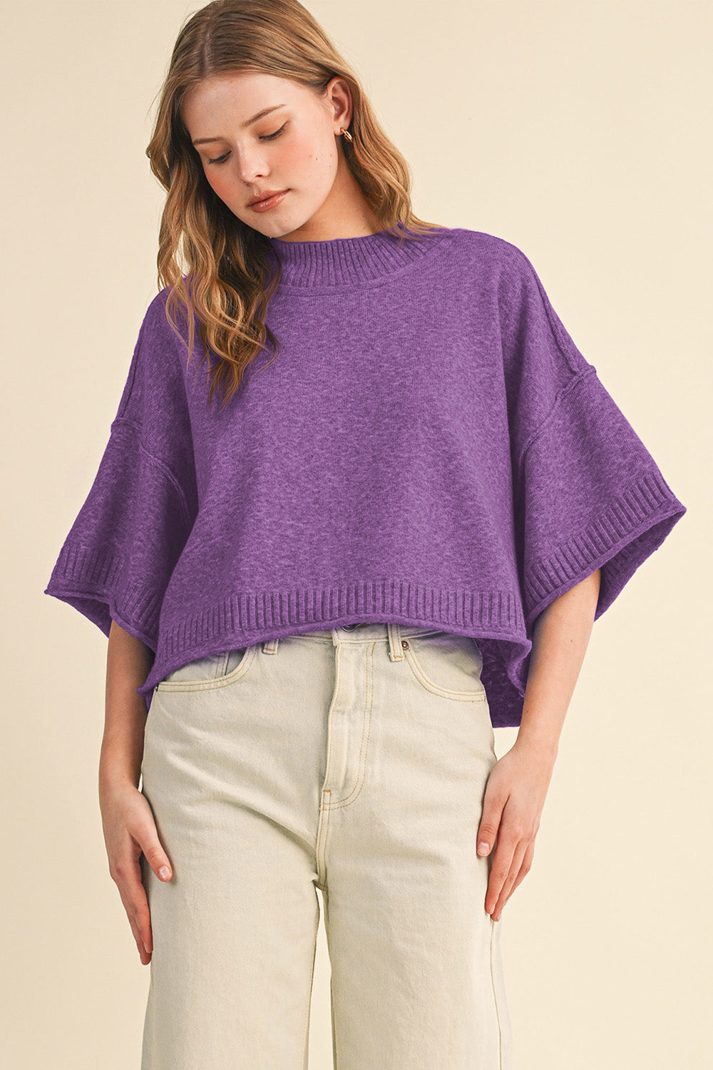 Laurel Mock Neck Sweater
