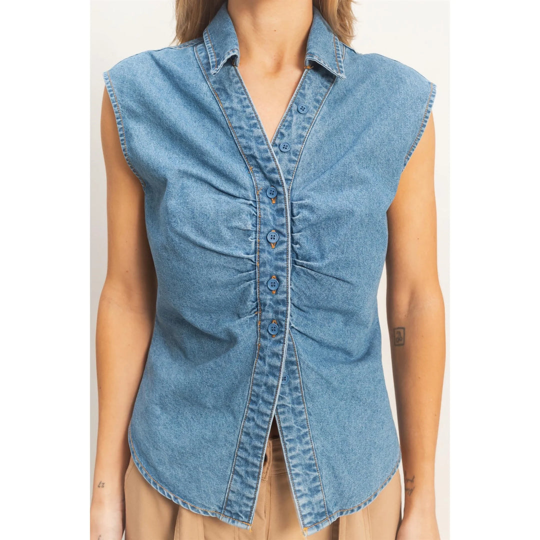 Talia Denim Shirt