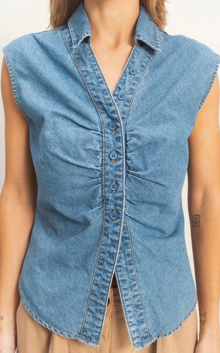 Talia Denim Shirt