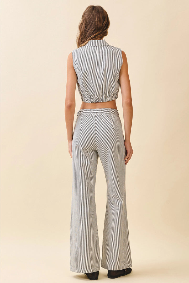 Tilly Pinstriped Pants