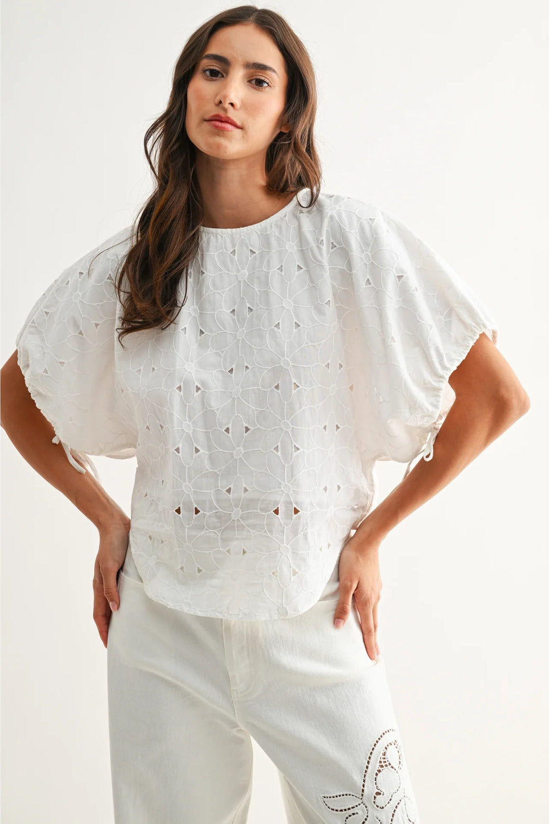 Rina Embroidered Blouse