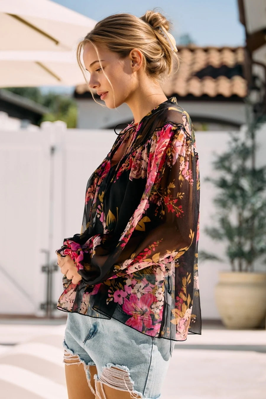 Charlie Floral Blouse