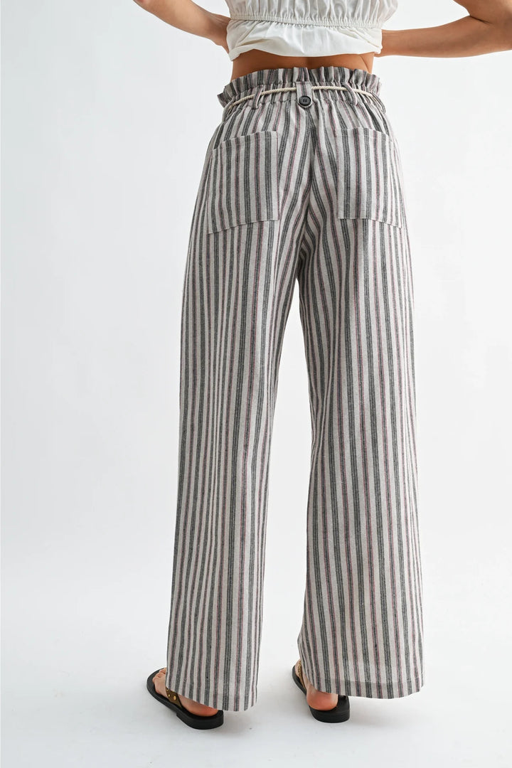 Lorelai Drawstring Linen Pants
