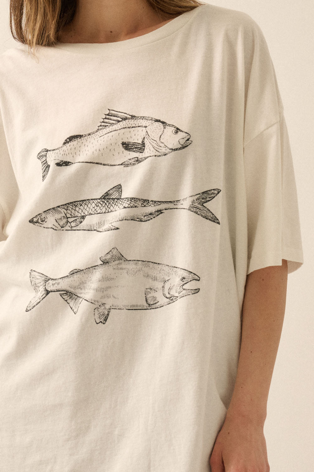Three Fishes Vintage Tee
